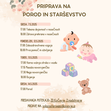 Priprava na porod in starševstvo