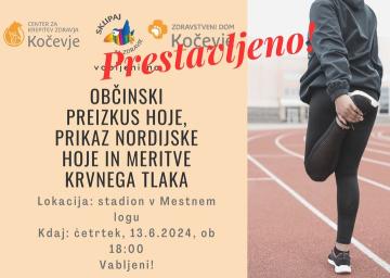 OBČINSKI PREIZKUS HOJE NA 2 KM
