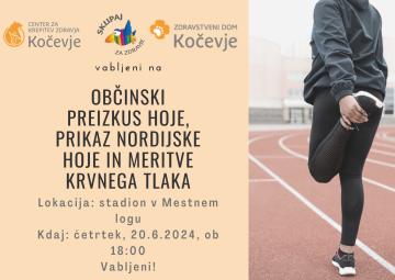 OBČINSKI PREIZKUS HOJE NA 2 KM