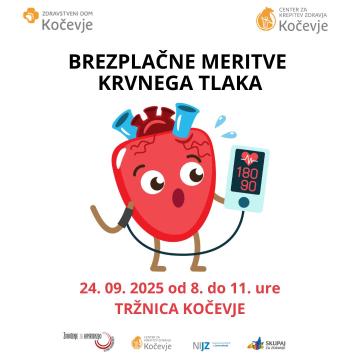 BREZPLAČNE MERITVE KRVNEGA TLAKA