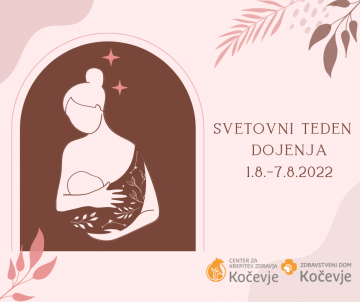 Svetovni teden dojenja 1.8.-7.8.2022