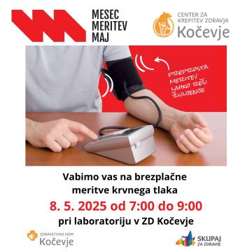 Mesec meritev maj